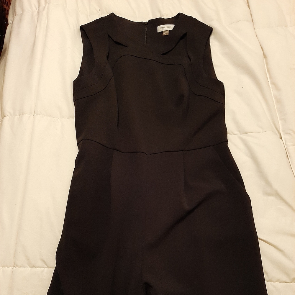 Calvin Klein crop pant jumpsuit size 10